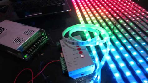 How To Build An Led Display 1 Basic Wiring And Setup Ws2801 Leds