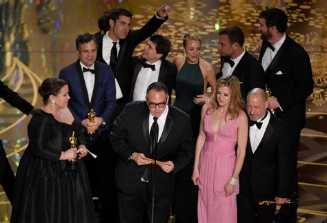 Spotlight Wins Oscar As 2016 Best Picture See The Complete List Of Honorees