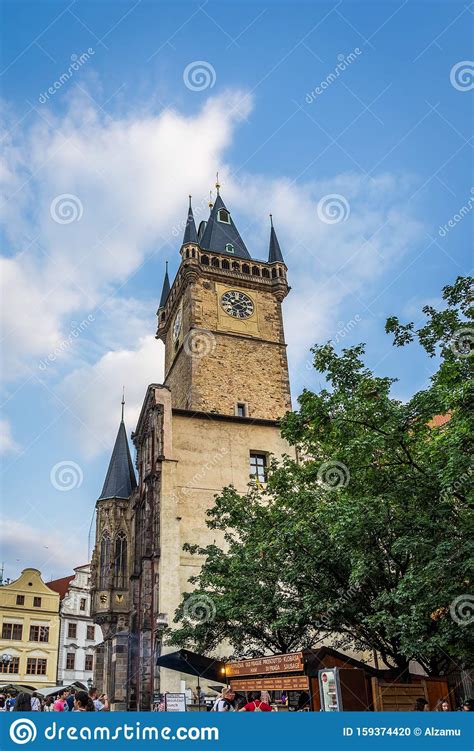 Old Town City Hall Prague In Czech Republic Editorial Image Image Of