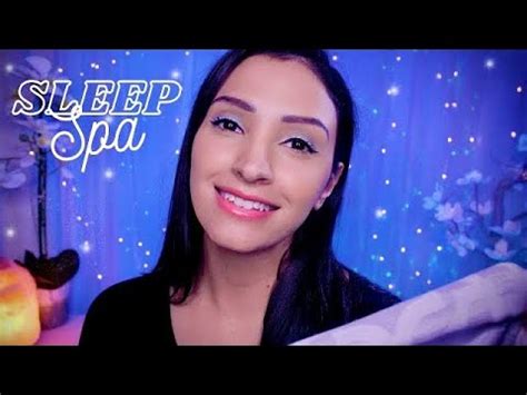 ASMR Sleep Spa Sleep Treatment Pampering And Relaxing You Before