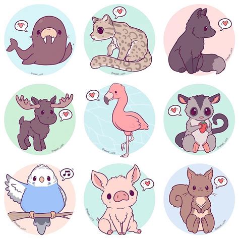 Pin By Disney Girl On Miscellaneous In 2019 Cute Animal Drawings