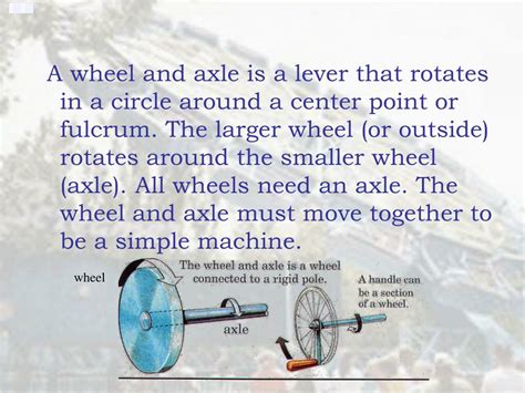 Ppt Examples Of Wheel And Axles Powerpoint Presentation Free