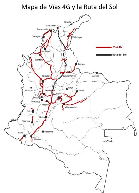 Mapa De Colombia Png