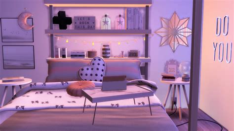 Sims 4 Lovely Bedroom D R Thesims