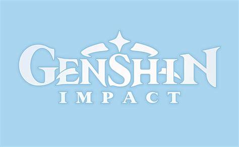 Game Logo Genshin Impact Art Gallery