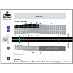 Zmax Dragway Facility Map
