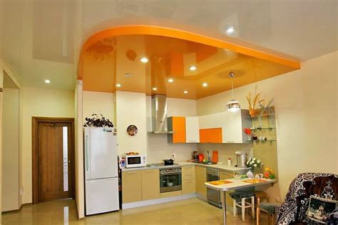 Contemporary kitchen ideas and designs. New trends for false ceiling designs for kitchen ceilings ...