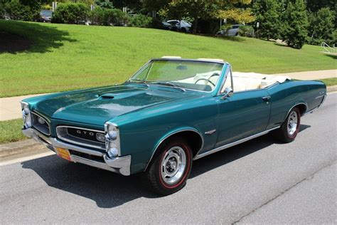 1966 Pontiac Gto Convertible 66 Pontiac Gto Convertible For Sale