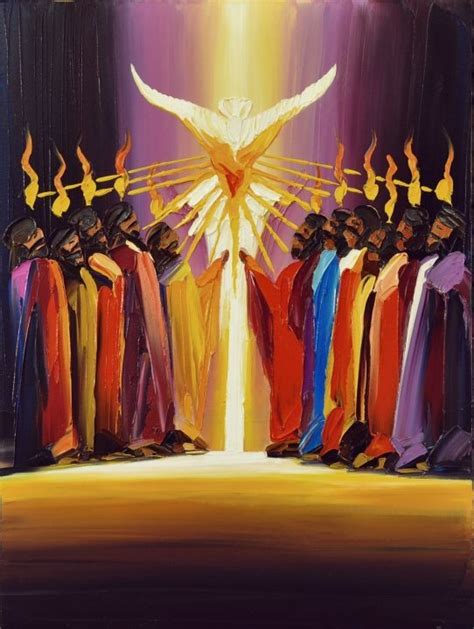 ImÁgenes Y S De PentecostÉs Pentecostés Fotos Del Espiritu Santo Pintura Cristiana