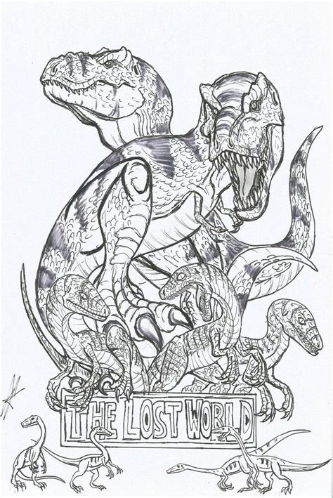 More Like Jurassic Park Carnotaurus By Pauloomarcio Dinosaur Coloring