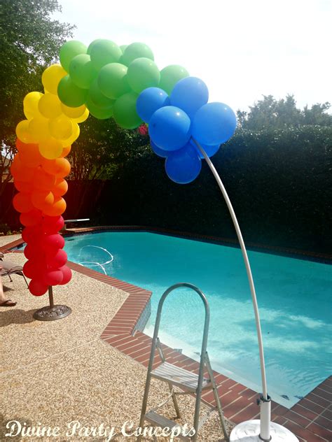 How To Make A Balloon Arch Divine Party Concepts