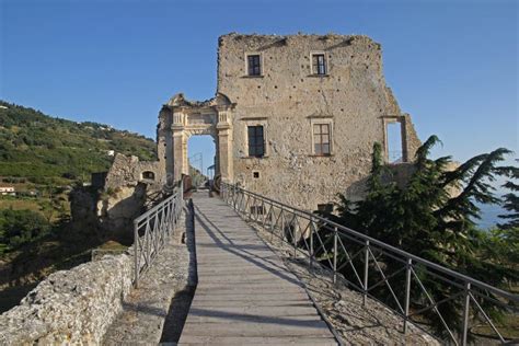 Fiumefreddo Facade Castle Stock Photo Image Of Cosenza 129625116