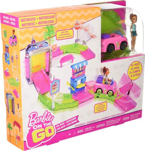 Barbie On The Go Car Wash Toys And Games