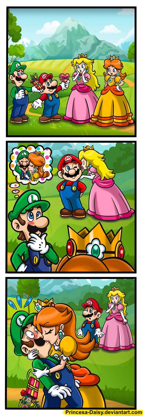 Stvalentine Double Date By Princesa Daisy On Deviantart Mario