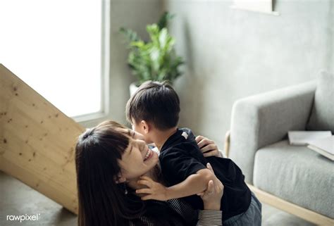 Japanese Mother Playing With His Son Premium Image By Rawpixel Com