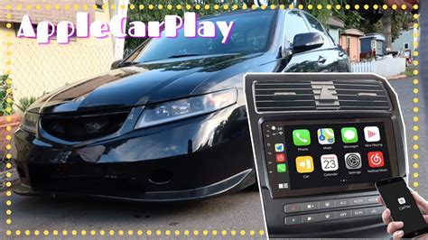 04-08 acura tsx 10" aftermarket stereo // diy