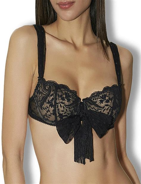 Aubade Tickle Belle Non Padded Half Cup Bra Bd14 Luxury Womens Lace
