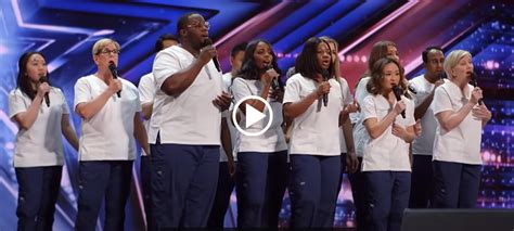 Northwell Health Nurse Choir Gives An Inspiring Audition Americas