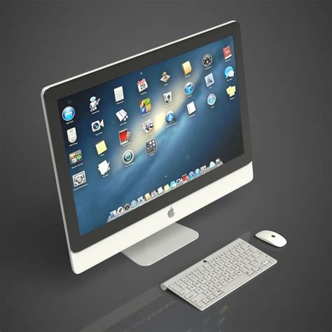 Apple Imac 3d Model Desktop Mac Cgtrader
