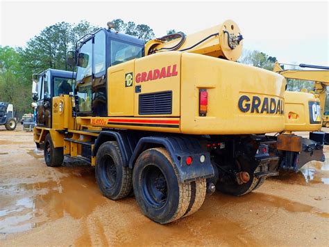 2014 Gradall Xl4100 Iv Wheeled Excavator Vinsn4150637 Rubber Tire