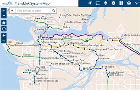 Interactive System Maps Translink