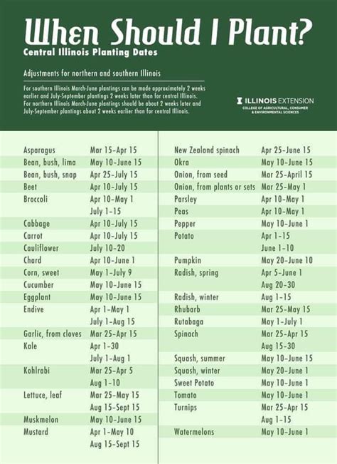 Gardening in the fall can be much more challenging than spring planting, because you are in a race to get your crops mature and harvested before the winter frosts begin, around october 24. When to plant in central Illinois | When to plant ...