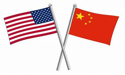 China Flags War Trade Decoupling Economies Lead