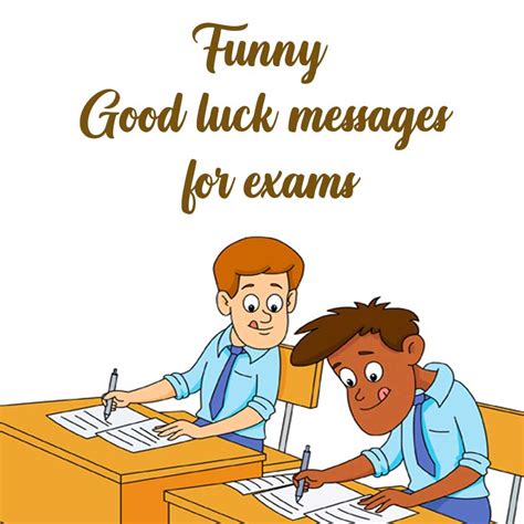 100 Funny Good Luck Messages For Exams Wishes