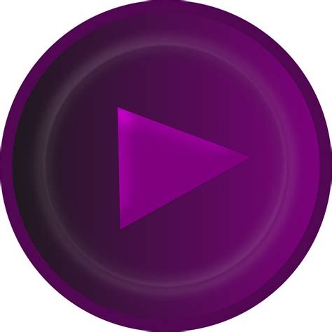 Download Violet Play Button Button Play Button Royalty Free Vector