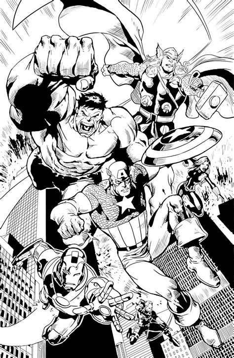 Avengers By Philliecheesie Avengers Coloring Avengers Coloring Pages