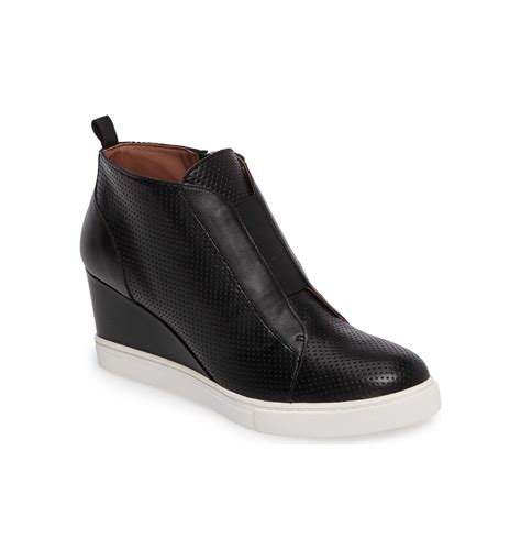 Linea Paolo Felicia Wedge Sneaker Nordstrom Linea Paolo Black