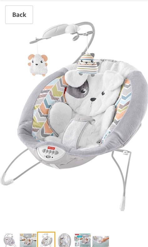 Fisher Price My Little Snugapuppy Deluxe Bouncer Babies And Kids Infant
