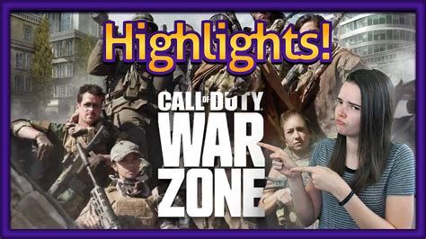 Call Of Duty Warzone Gameplay Highlights Best Moments Youtube