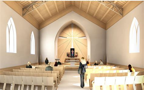 Beautiful interior of little country church in the great smoky mountains national park. Catholic church on Behance