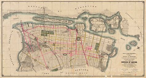 Long Island City Street Map 1900 — Nyc Urbanism