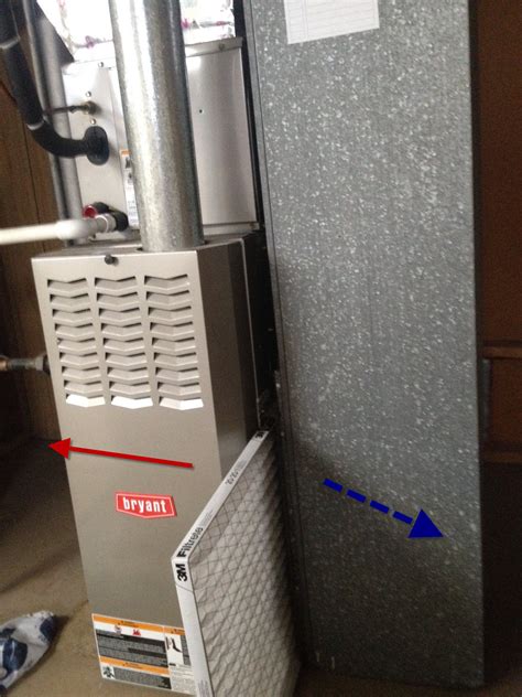 The electrostatic filtration is completely porous so you won't block airflow with a reverse. hvac - Which way does the air flow through my furnace ...