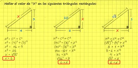 Teorema De Pitagoras Ejercicios Resueltos Yo Soy Tu Profe Images