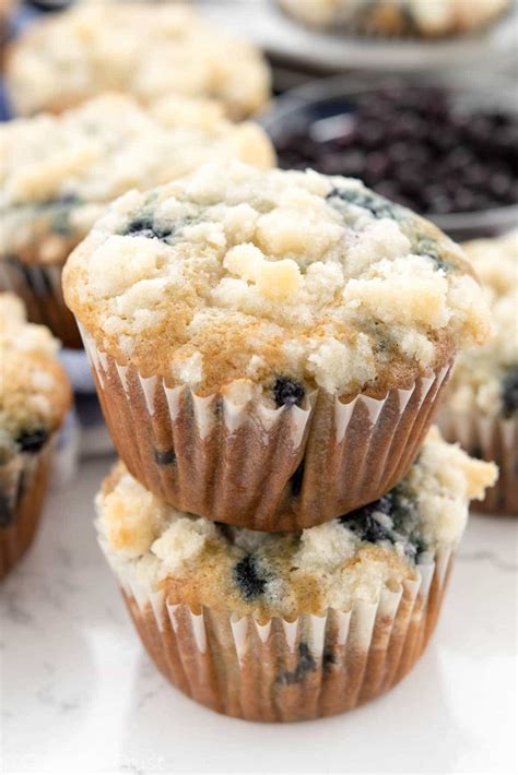 Blueberry Cream Cheese Muffins Crazy For Crust