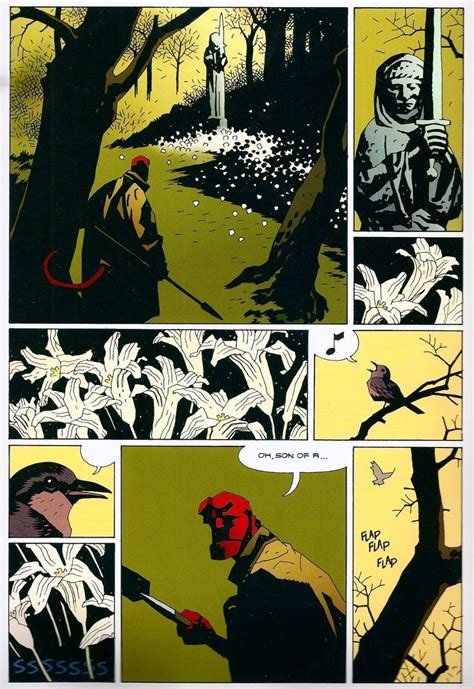 Hellboy Panels By Mike Mignola Mike Mignola Mike