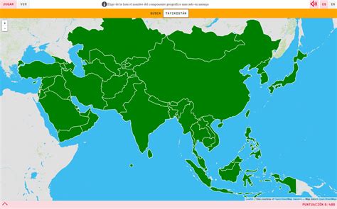 Mapa Interactivo De Asia Capitales De Asia Juegos De Geografia Mapas Images