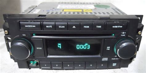 Dodge Magnum 2005 2006 2007 Factory Stereo Aux Cd Player Radio Ref