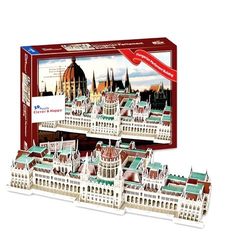 The Hungarian Parliament Building Budapest 3d Puzzle 237 Pieces Pzhpb