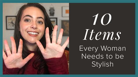 The 10 Things Every Woman Should Own Simplified Wardrobe