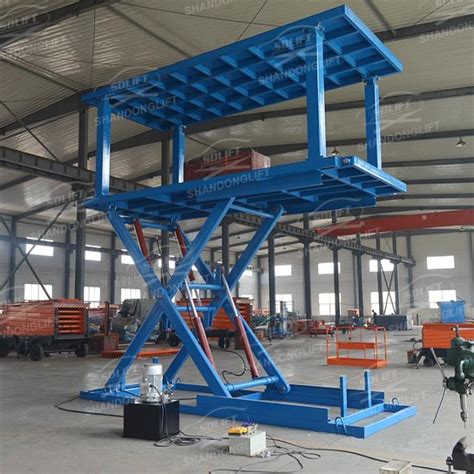 Hydraulic Scissor Car Lift For Home Garages