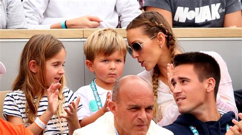 French Open 2019 Adorable Photo Of Novak Djokovics Son