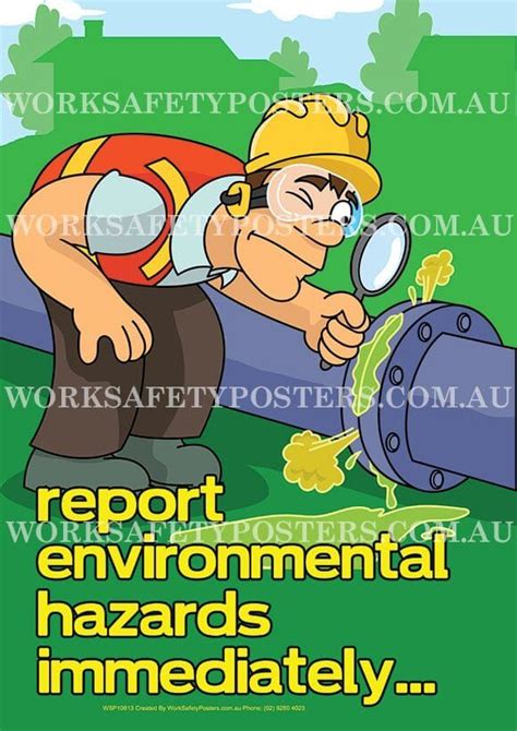 Environmental Safety Posters