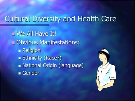 Ppt Cultural Diversity And Health Care Powerpoint Presentation Free