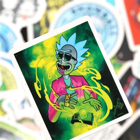 Rick And Morty Stickers Arothy