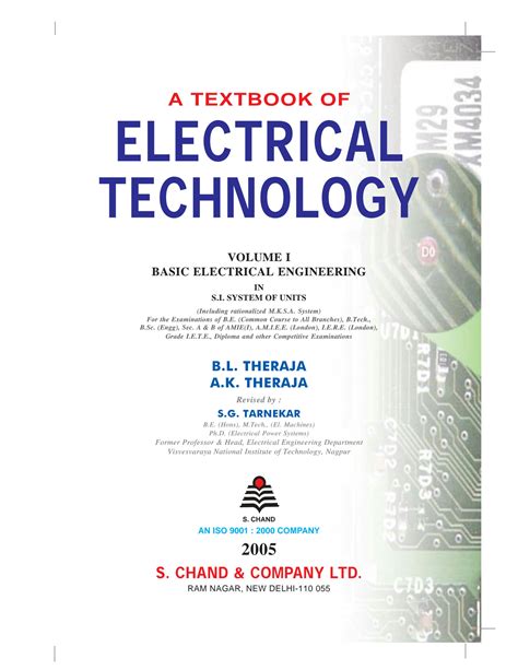 Solution Basic Electrical Engineering By Bl Theraja Volume 1 Studypool