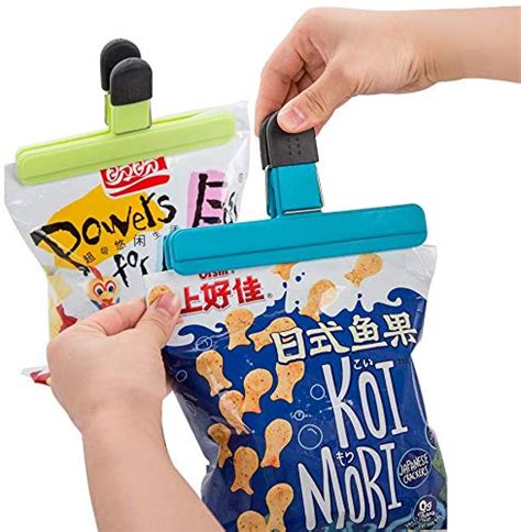 Large Chip Bag Clips Food Clips Plastic Heavy Duty Air Tight Seal Grip